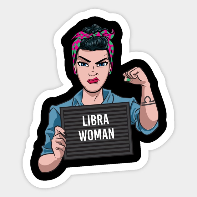 Libra Woman Sticker by Surta Comigo